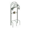 Liberty Garden 5-Prong Gauge Steel Dragonfly Water Hose Stand with Brass Bib
