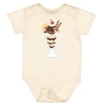 thumbnail image 3 of Inktastic Ice Cream Sundae Boys or Girls Baby Bodysuit, 3 of 5