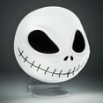 thumbnail image 3 of Nightmare Before Christmas Jack Skellington Mask Light, 7" Lighting for Halloween by Paladone, 3 of 6