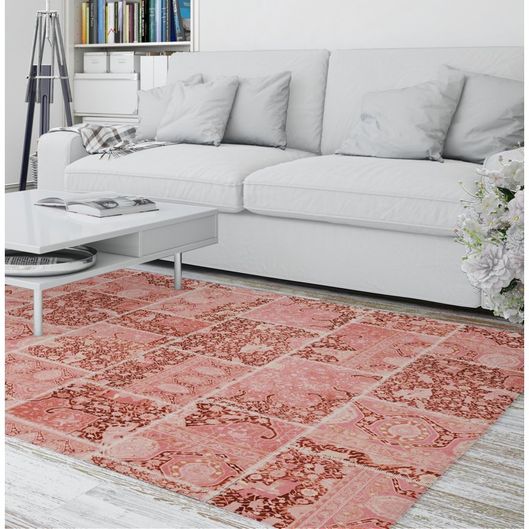 Boho Patchwork Area Rug by Kavka Designs 