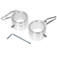 thumbnail image 1 of MasteelfCA 1 Set Flag Pole Rings Aluminum Alloy Flag Pole Clips Mounting Holders for Holding Flag, 1 of 8