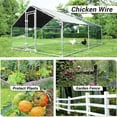 thumbnail image 3 of 47" x 100ft Silver Galvanized Metal Hexagonal Chicken Wire Mesh,21-Gauge Rust-Resistant Wire for Garden Protection,Floral Arrangements and DIY Crafts, 3 of 6