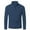 Navy, variant on JTieacloth Casual Basic Sweaters Men's Quarter Zip Sweater Slim Fit Casual Knitted Turtleneck Pullover Neck Sweater(Blue)