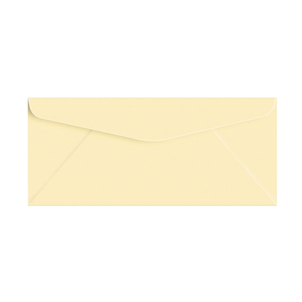 24lb Bond Paper 4 1/8 x 9 1/2" #10 Business Ivory Colored Envelopes