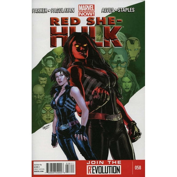 Red She-Hulk #58 VF ; Marvel Comic Book