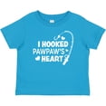 thumbnail image 3 of Inktastic I Hooked Pawpaw's Heart with Fishing Rod Boys or Girls Baby T-Shirt, 3 of 5