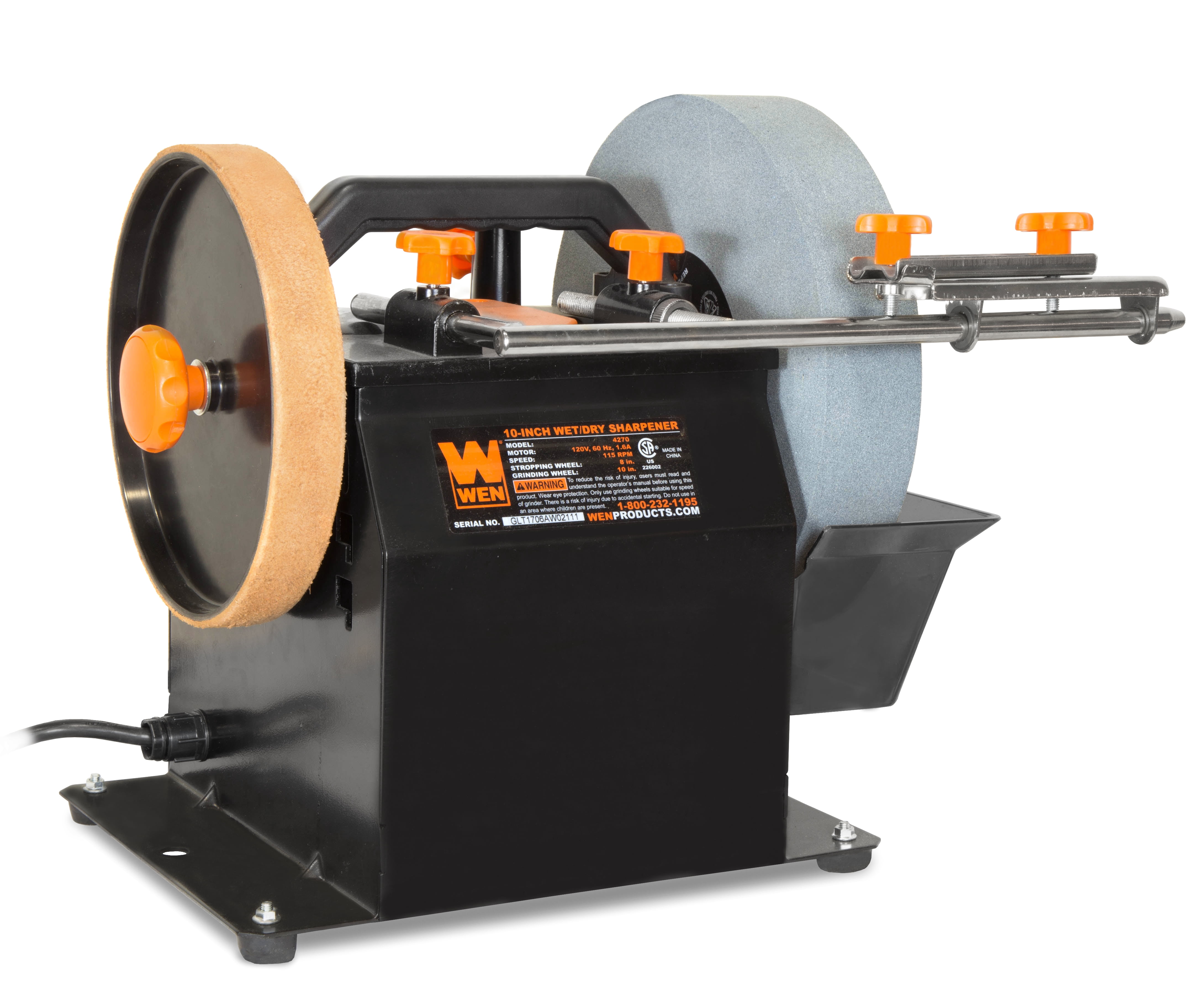 WEN 10-Inch Two-Direction Water Cooled Wet/Dry Sharpening System