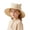Beige, variant on HomeGardon Sun Hats for Women Children's Sun Hat Summer Outdoor Protection Baby Sun Hat Large for Kids