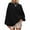 Black, variant on cocolona Womens Oversized Sweatshirts Crewneck Long Sleeve Shirts Fall Fashion Color Block Pullover Tops Casual Blouses