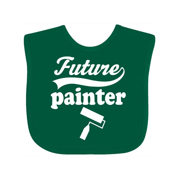 Inktastic Future Painter Shirt Painting Job Boys or Girls Baby Bib