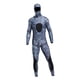 thumbnail image 4 of Trajes de neopreno elásticos para hombres, trajes de buceo completos de neopreno de 3 mm, surf, natación, manga larga, traje térmico con capucha para Coral Azul S Soledad Traje de buceo para hombres, 4 of 10