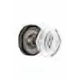 thumbnail image 3 of Nostalgic Warehouse 750345 Rope Rosette Passage, 2.375", Antique Pewter, 3 of 4