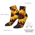 thumbnail image 6 of Pofeuu Vibrant Sunflower Blooms Print 30cm Socks, Adult Running Hiking Socks for Youth and Adult, 6 of 7