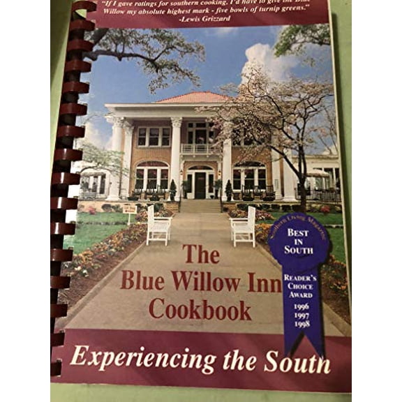 Pre-Owned THE BLUE WILLOW INN COOKBOOK: EXPERIENCING THE SOUTH (Paperback) 0964786788 9780964786783