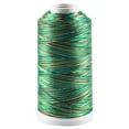 thumbnail image 1 of EeaseCA 3 Strand Thread Sewing Thread Macrame Cord Tassel Making Material Jewelry Making Cord Ice Silk Thread (Dark Green), 1 of 7