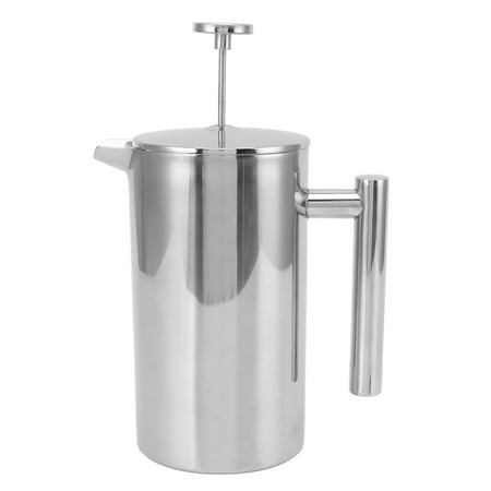 

French Coffee Press French Press Coffee Maker Dishwasher Safe Double Wall With Filter Screen For Home 350ml 800ml 1000ml