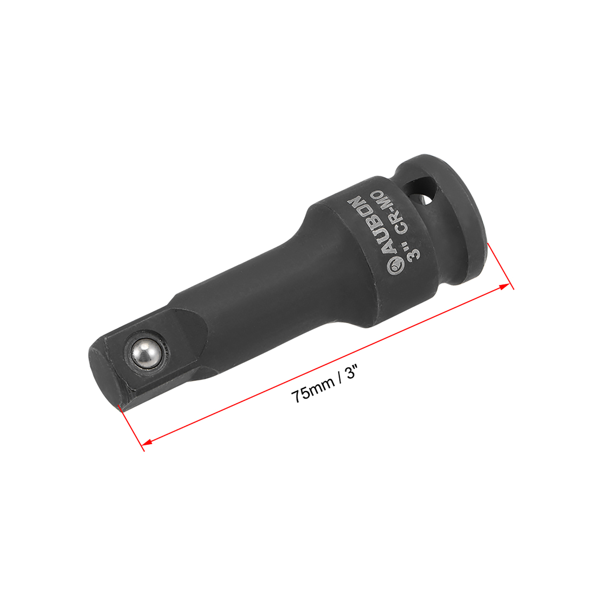 Barre D'extension Impact 1/2 Pouce – 3 Pouces – Acier Carbone – Uxcell