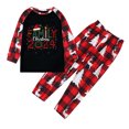 thumbnail image 4 of Penkiiy Family Christmas Pajamas Matching Sets Lounge Home Pjs Long Sleeve Shirts and Plaid Pants Xmas Holiday Pajama Outfits 4 Years Red, 4 of 6