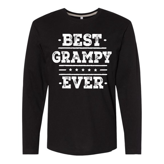 Inktastic Best Grampy Ever Grandpa Long Sleeve T-Shirt