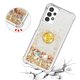 thumbnail image 4 of Funda para Samsung Galaxy A13 4G con Brillo Líquido Flotante, Purpurina, Parachoques y Anillo Giratorio Soporte, 4 of 5