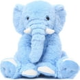 thumbnail image 1 of MorisMos Elefante de peluche XXL, elefante de peluche grande de 50 cm, peluche azul, muñeco de peluche tierno, regalo de cumpleaños para niños, bebés, niñas y niños, 1 of 5