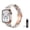 White Nougat, variant on SEURE Resin Band Compatible with Apple Watch Band 38mm/40mm/41mm/42mm,Fashion Lightweight Replacement Strap for iWatch Series S11/10/9/8/7/6/5/4/3/2/1SE Women Men Amber Brown