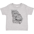 thumbnail image 3 of Inktastic Georgia State Word Salad Boys or Girls Toddler T-Shirt, 3 of 5