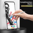 thumbnail image 4 of New Compatible For Samsung Galaxy Z Flip 4 5g Case With S Pen Hinge Protection,luxury Leather + Pc Cover Phone Case, 4 of 4