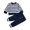 Blue, variant on Zshosam Toddler Clothes for Boys Sets Toddler Infant Baby Boy Fall Outfit Long Sleeve Shirt and Pants Clothes Set Size 18 24 Months,(Blue 18-24 Months)