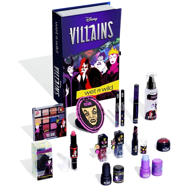 Set de Maquillaje wet n wild Disney Villanas 14 Piezas Edición Limitada