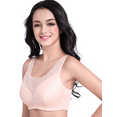 thumbnail image 5 of BIMEI Mastectomy Bra with Pockets for Breast Prosthesis Women Everyday Lace Bra 8708,Pink,42A, 5 of 9