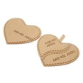 thumbnail image 2 of Leather Templates, Durable Acrylic Keychain Pattern  For Key Case, 2 of 8