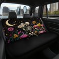 thumbnail image 7 of Psesaysky Car Back Seat Covers for Auto Interior Automotive, Skeleton Floral Mushroom 2 Pack Car Rear Seat Protectors Protects Against Dirt Easy to Install, 7 of 7