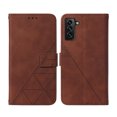 thumbnail image 2 of Decase for Samsung Galaxy S21 FE 5G 6.4 inch Wallet Case with Detachable Shoulder Strap,Shockproof Premium PU Leather Magnetic Clasp Flip Holder Credit Card Slots Purse Phone Cover,Brown, 2 of 8