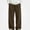 Brown, variant on SGFCWSX Boys Wide Leg Pants, Loose Fit Corduroy Elastic Waist Casual Trousers for School Streetwear Outfits Army Green Size 10