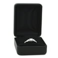 thumbnail image 5 of 1/2 Carat T.W. Princess Diamond 14K White Gold 3 Stone Engagement Ring. (J/I2-I3), 5 of 5