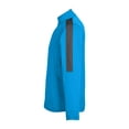 thumbnail image 6 of CORE365 CE404 Men's Market Snag Protect Mesh Colorblock Quarter-Zip Pullover-Electric Blue/ Carbon-5XL, 6 of 6