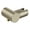 Brushed Nickel, variant on Moen Brushed Gold Drop Ell with Integrated Holder For Handheld Shower