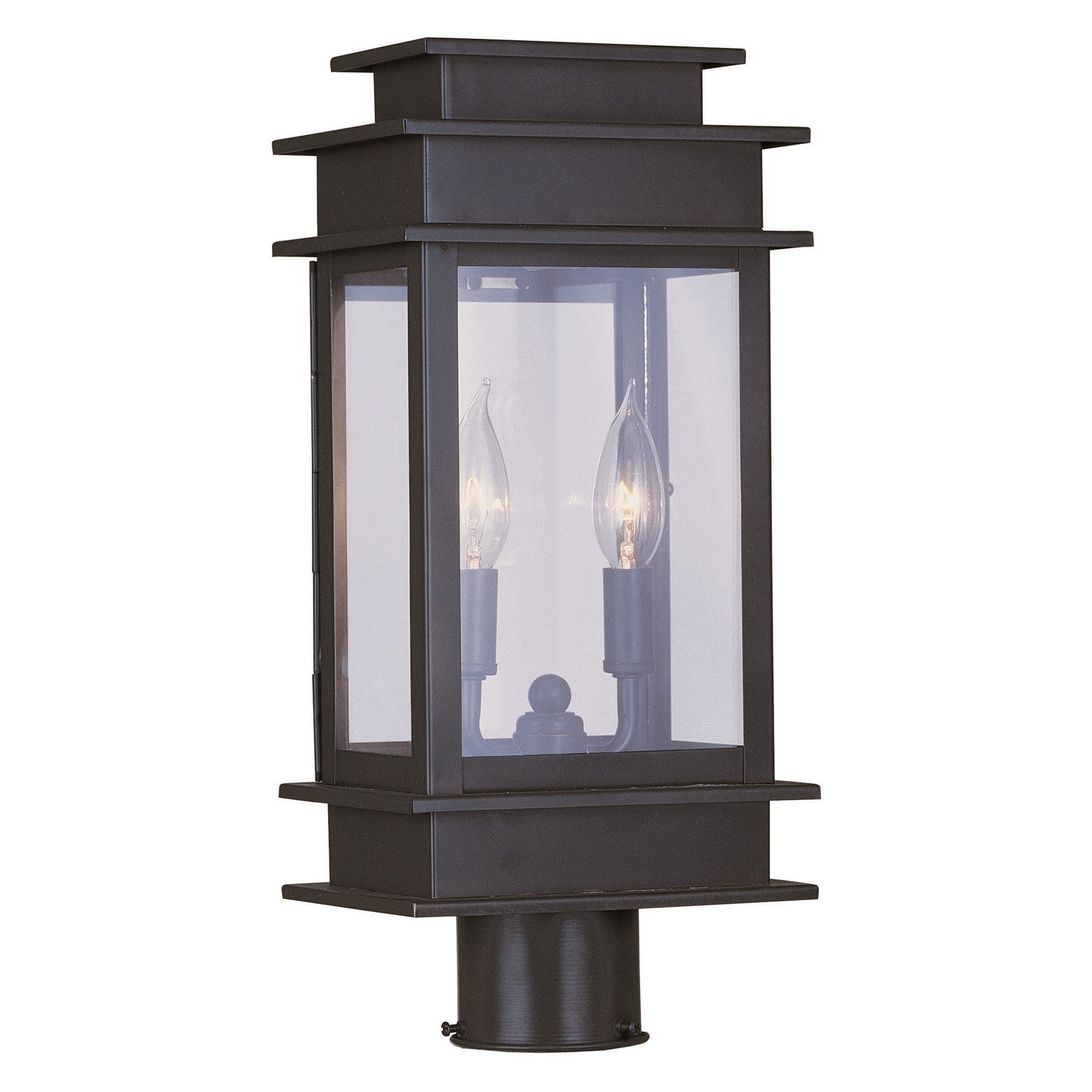 Livex Lighting Princeton 2 Light Outdoor Post Lantern - image 2 of 3