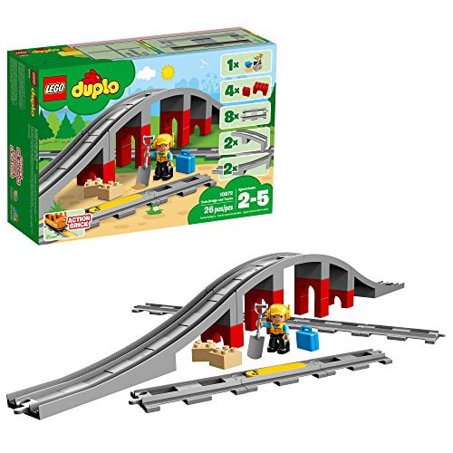 LEGO DUPLO Cargo Train 10875 Battery-Operated Building Blocks Set Best Engineering and STEM Toy for Toddlers 105 Pieces 
