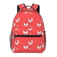 thumbnail image 1 of Disketp Cartoon Rooster Mochila Estampada para Hombre y Mujer – Mochila Ligera Clásica con Múltiples Bolsillos para Universidad, Trabajo y Viajes-One Size, 1 of 5