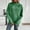 A Green, variant on HAPIMO Women's Hooded Sweatshirts Loose Long Sleeve Tops Casual Pullover Hoodies Solid Kangaroo Pocket Sweatshirts Fall Fashion Clothing Outfits Green XXL