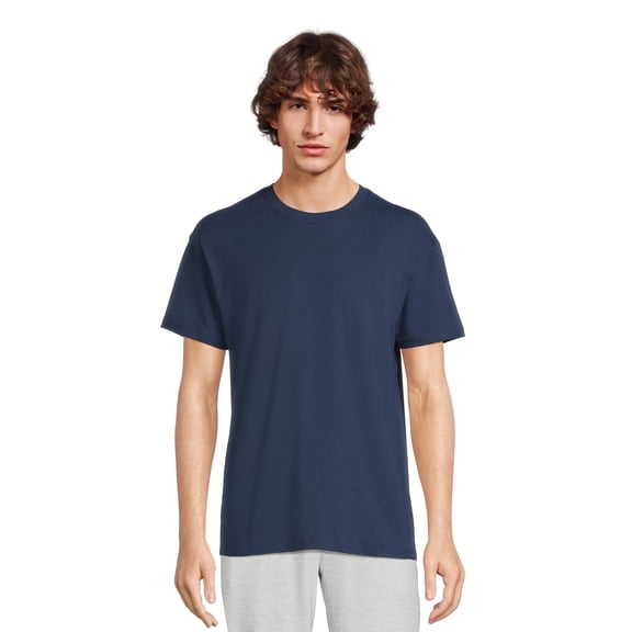 Athletic Works Men's and Big Men's Tri Blend Tee, Sizes S-4XL