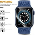 thumbnail image 2 of 1/2/3 pcs HD Film for Apple Watch Screen Protector 45mm 41mm 44mm 40mm 42mm 38mm (Not tempered Glass) for iWatch series 3 4 5 6 7 SE 2 1, 2 of 8