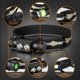 thumbnail image 2 of Faros delanteros LED USB recargables XianweiShao 2000 mAh impermeables IP66 negro, 2 of 5