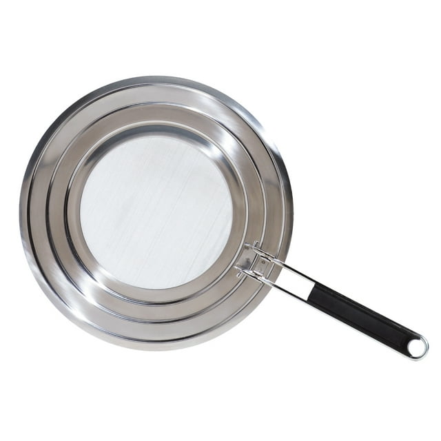 Oggi Stainless Steel Splatter Guard with Folding Handle