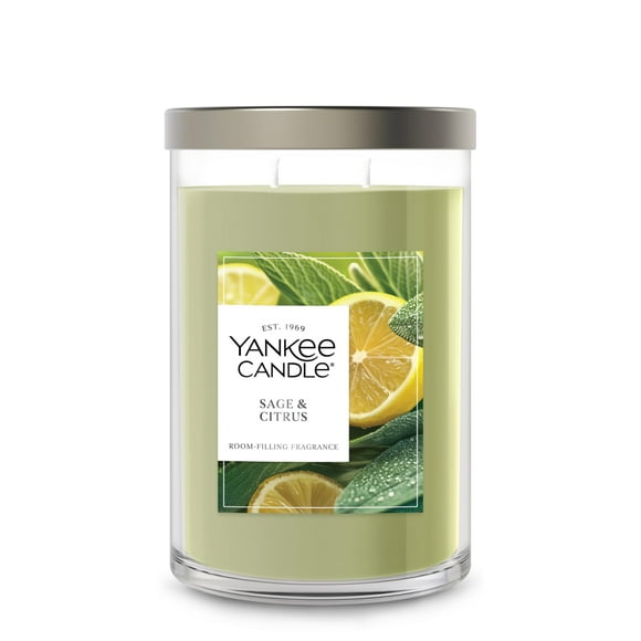 Vaso grande con aroma a Candle Yankee Candle, 590 ml, 80 horas de combustión