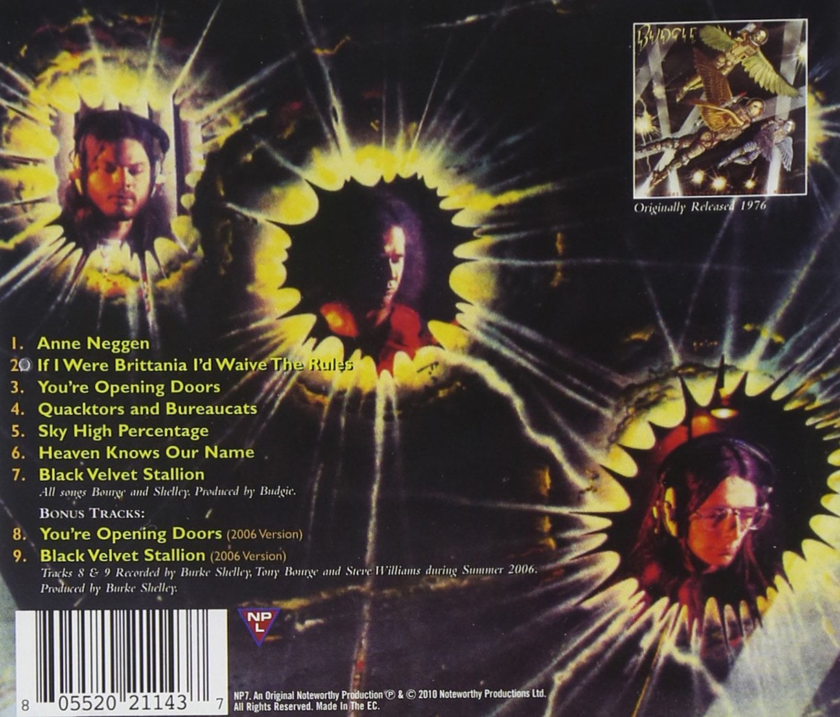 Budgie If I Were Brittania I'd Waive the Rules帯付 国内盤 バッジー