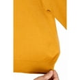 thumbnail image 4 of X RAY JEANS  Boy's Basic V-Neck Sweater, Mustard, L (10-12), 4 of 9