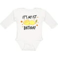 thumbnail image 3 of Inktastic Its My 1st Birthday with Lemons Boys or Girls Long Sleeve Baby Bodysuit, 3 of 5